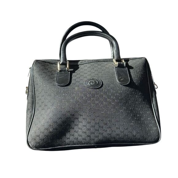 Gucci vintage black GG canvas tote - Picture 6 of 16